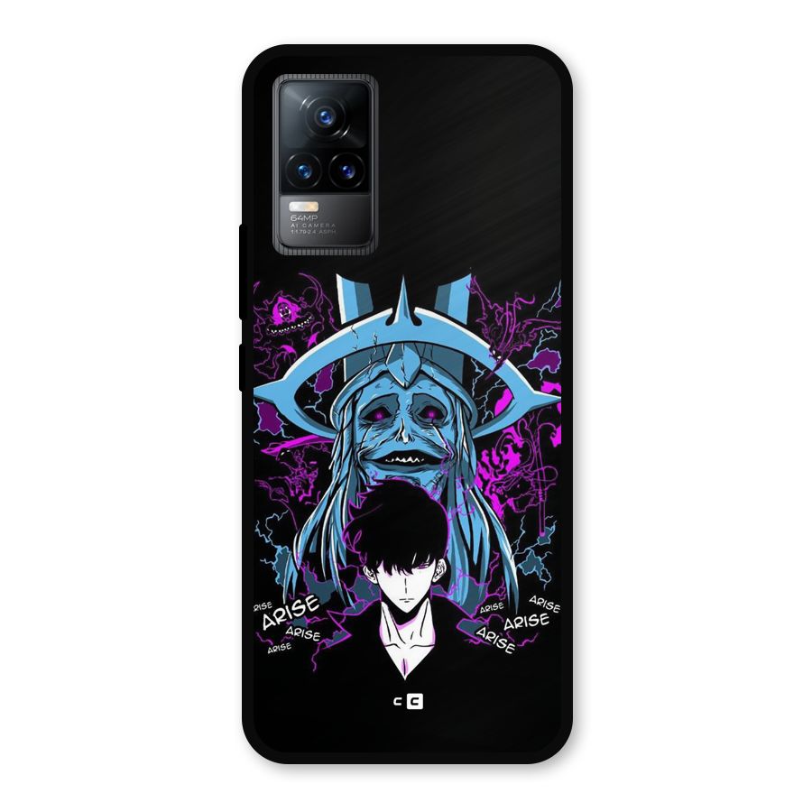 Jinwoo Arise Metal Back Case for Vivo Y73