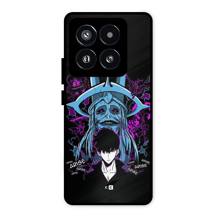 Jinwoo Arise Metal Back Case for Xiaomi 14 Pro