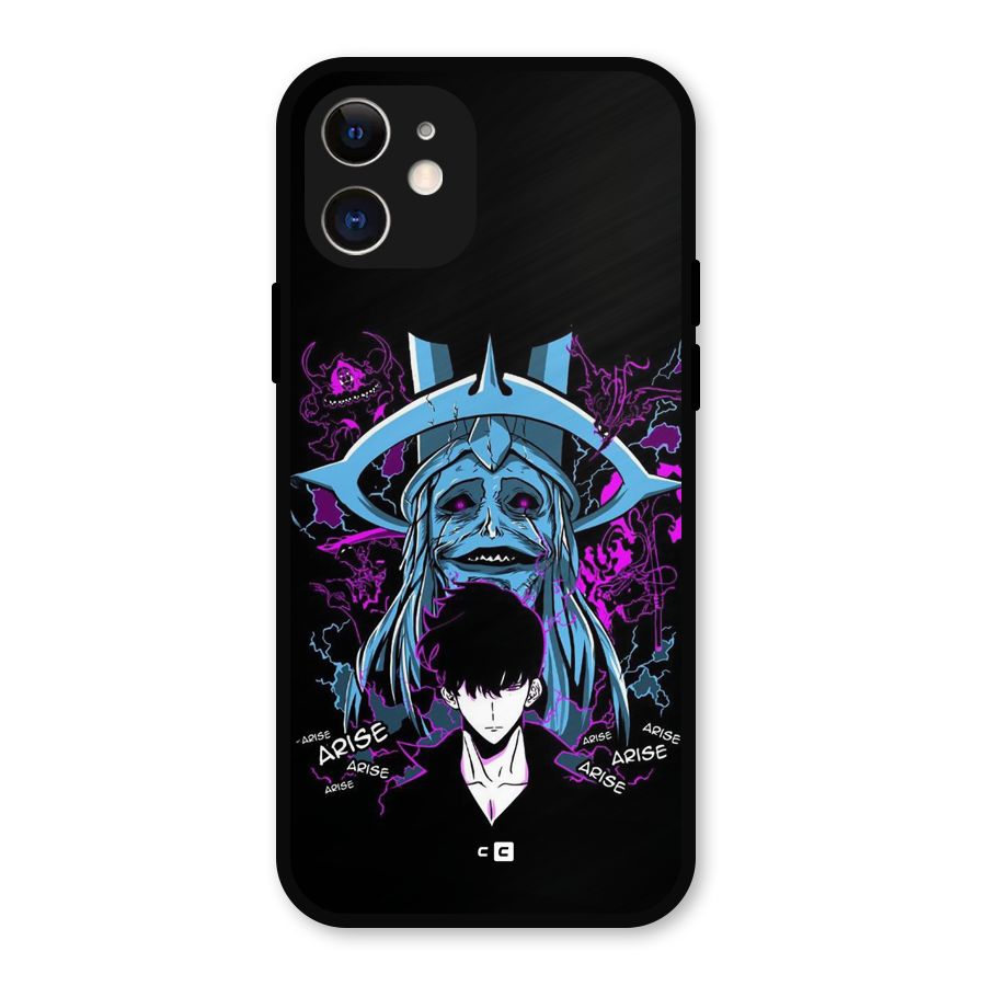 Jinwoo Arise Metal Back Case for iPhone 12