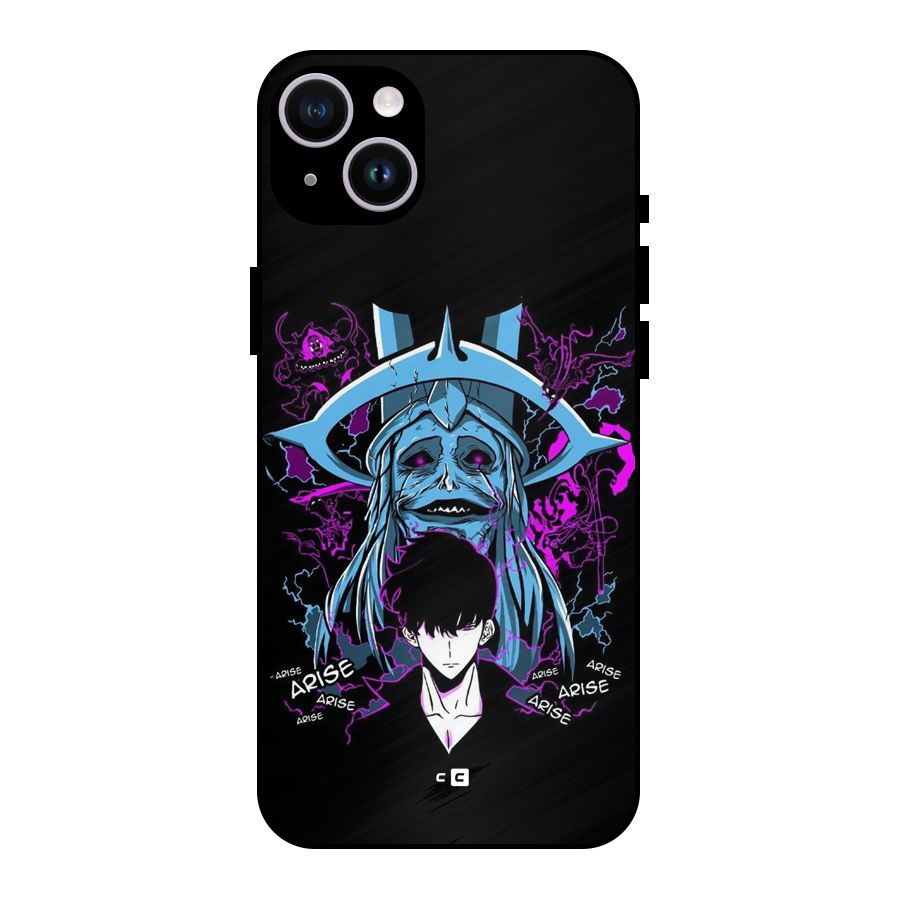 Jinwoo Arise Metal Back Case for iPhone 14 Plus