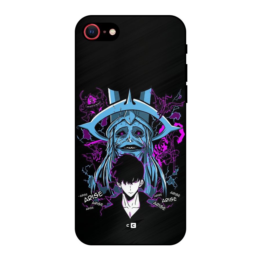Jinwoo Arise Metal Back Case for iPhone SE 2022