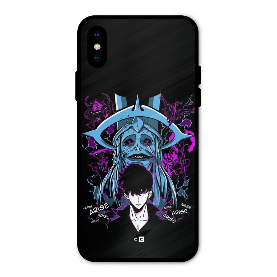 Jinwoo Arise Metal Back Case for iPhone XS