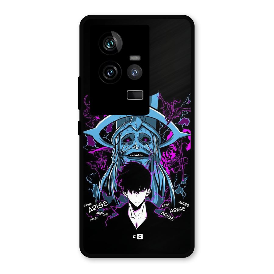 Jinwoo Arise Metal Back Case for iQOO 11 5G
