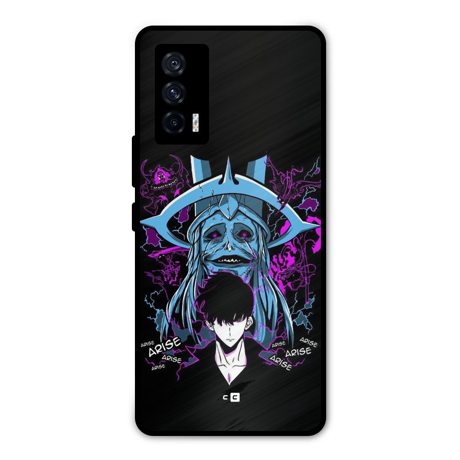 Jinwoo Arise Metal Back Case for iQOO 7 5G