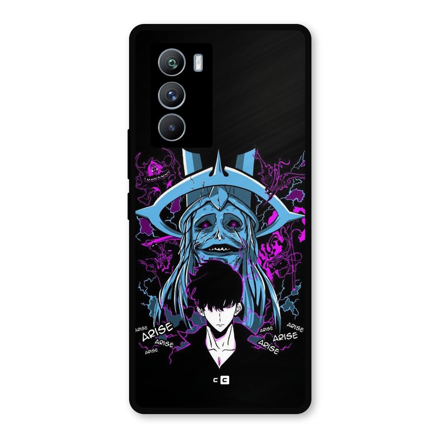Jinwoo Arise Metal Back Case for iQOO 9 SE