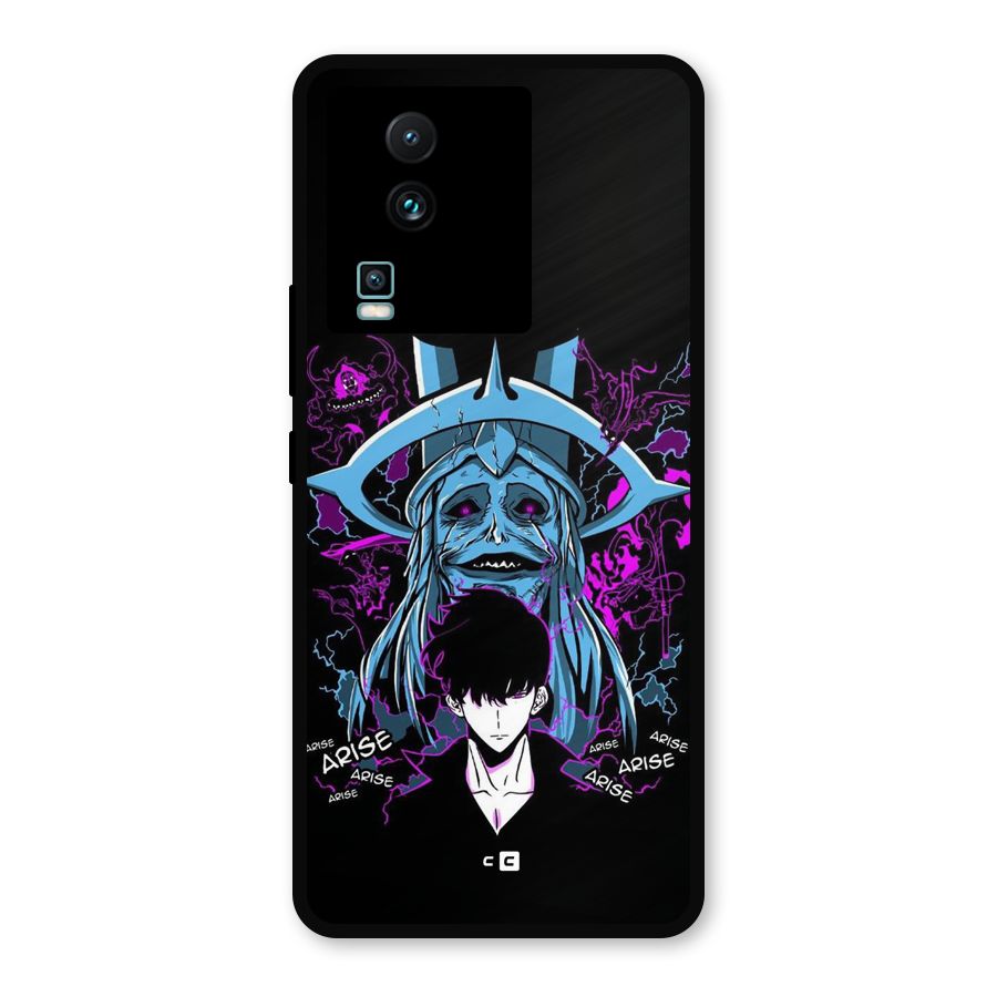 Jinwoo Arise Metal Back Case for iQOO Neo 7