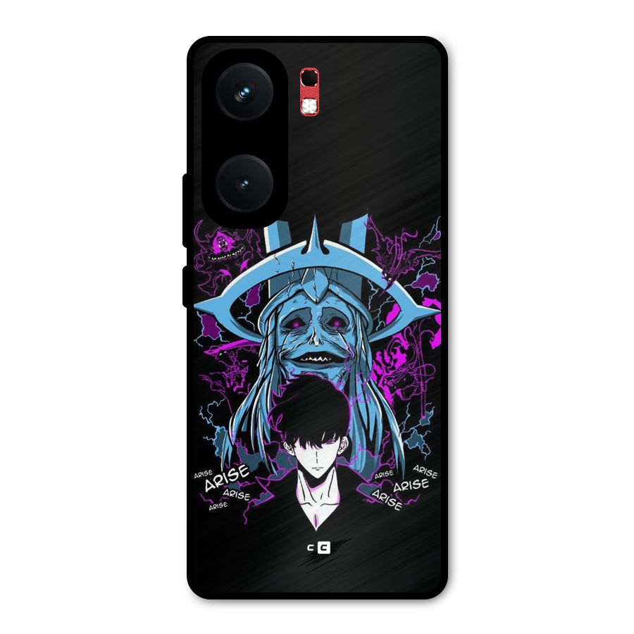 Jinwoo Arise Metal Back Case for iQOO Neo 9 Pro