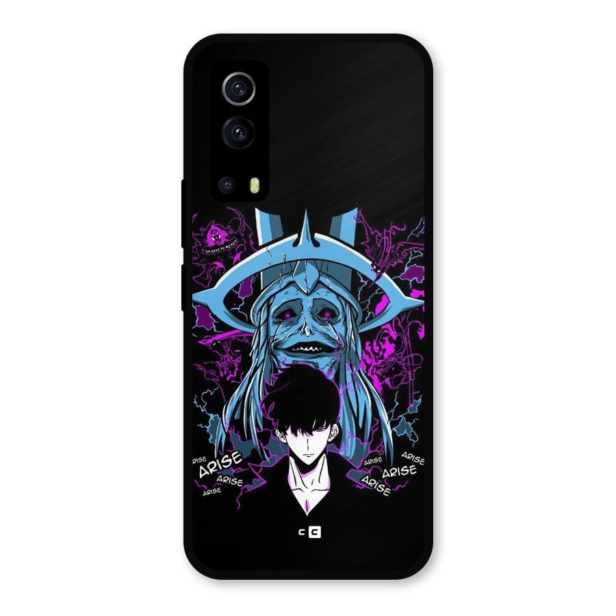 Jinwoo Arise Metal Back Case for iQOO Z3
