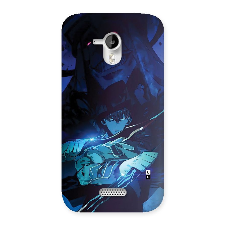Jinwoo Fighting Mode Back Case for Canvas HD A116