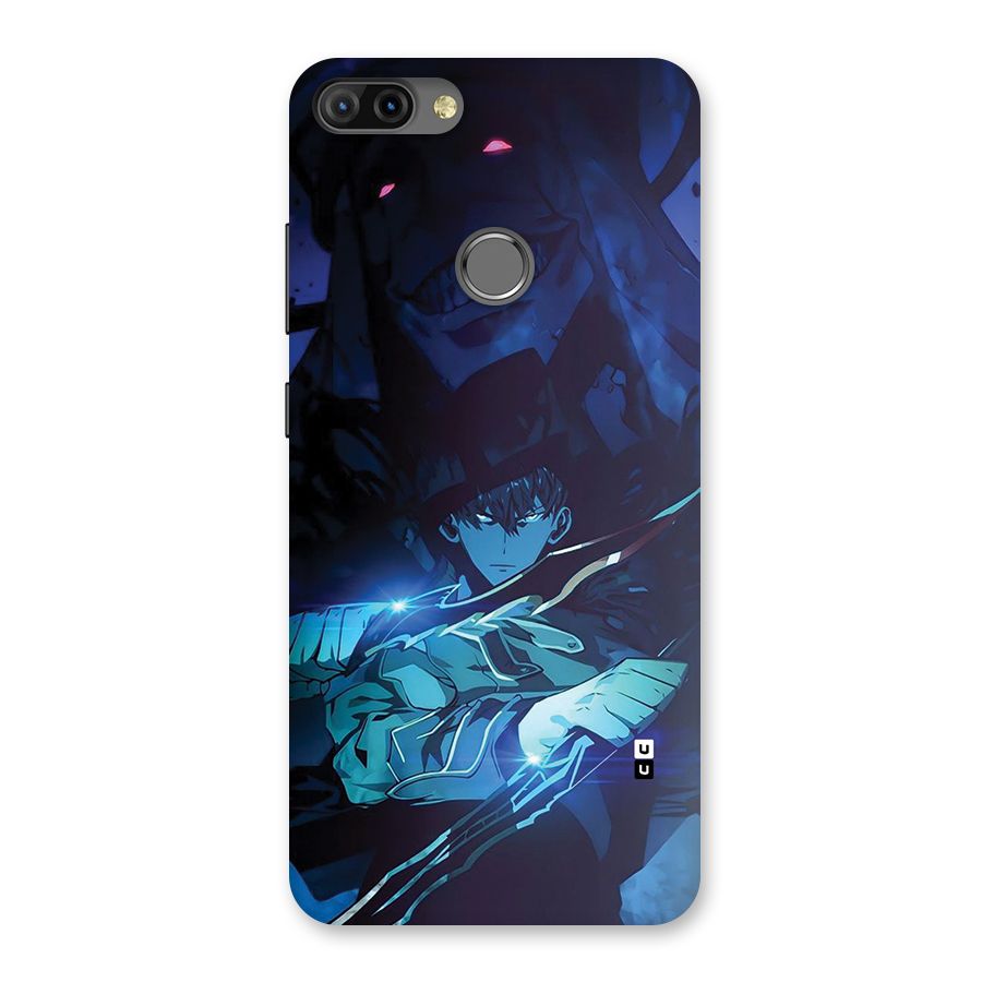 Jinwoo Fighting Mode Back Case for Infinix Hot 6 Pro
