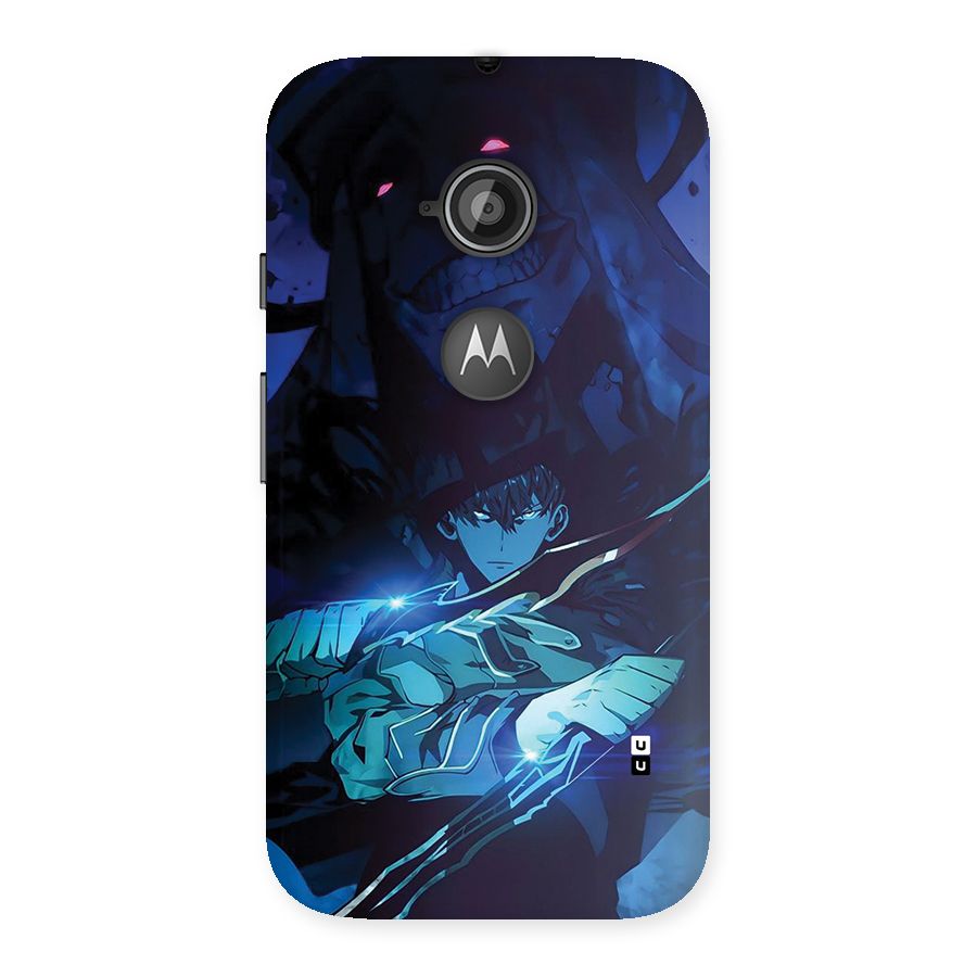 Jinwoo Fighting Mode Back Case for Moto E 2nd Gen