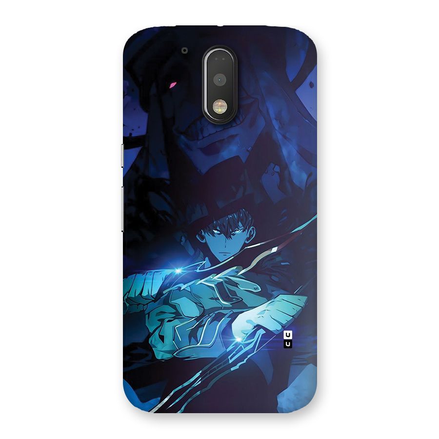 Jinwoo Fighting Mode Back Case for Moto G4 Plus