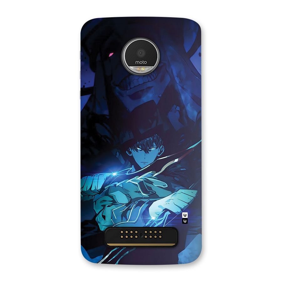 Jinwoo Fighting Mode Back Case for Moto Z Play