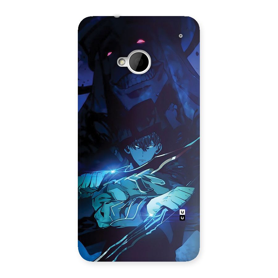 Jinwoo Fighting Mode Back Case for One M7 (Single Sim)