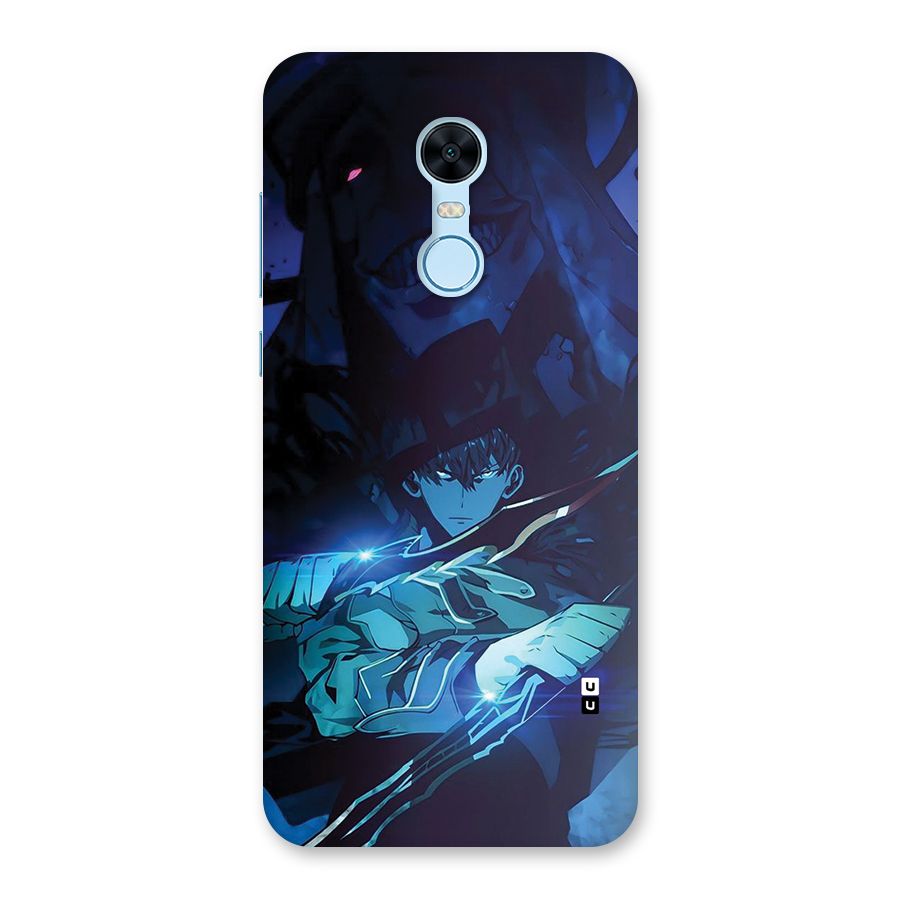 Jinwoo Fighting Mode Back Case for Redmi Note 5