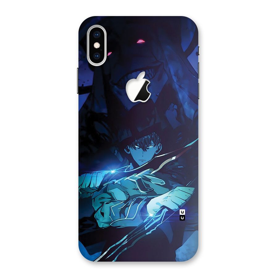 Jinwoo Fighting Mode Back Case for iPhone XS Max Apple Cut