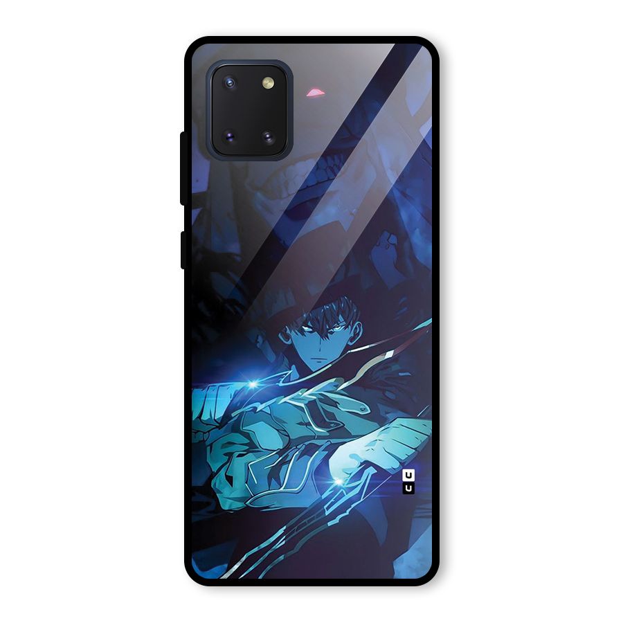 Jinwoo Fighting Mode Glass Back Case for Galaxy Note 10 Lite