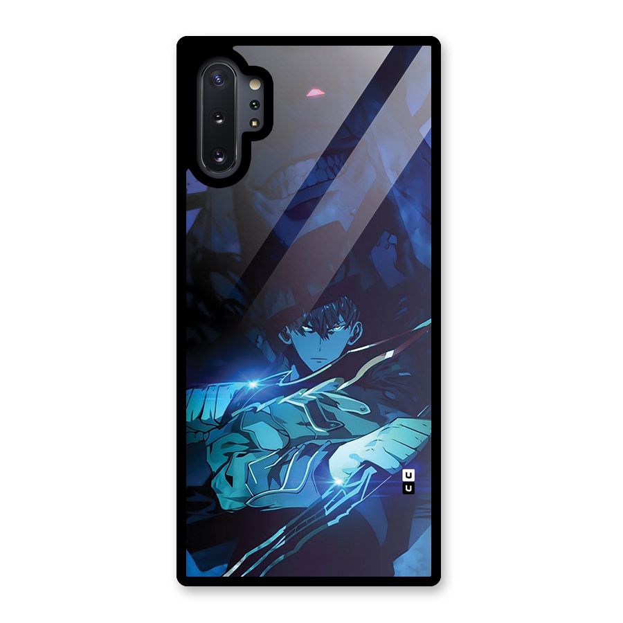 Jinwoo Fighting Mode Glass Back Case for Galaxy Note 10 Plus