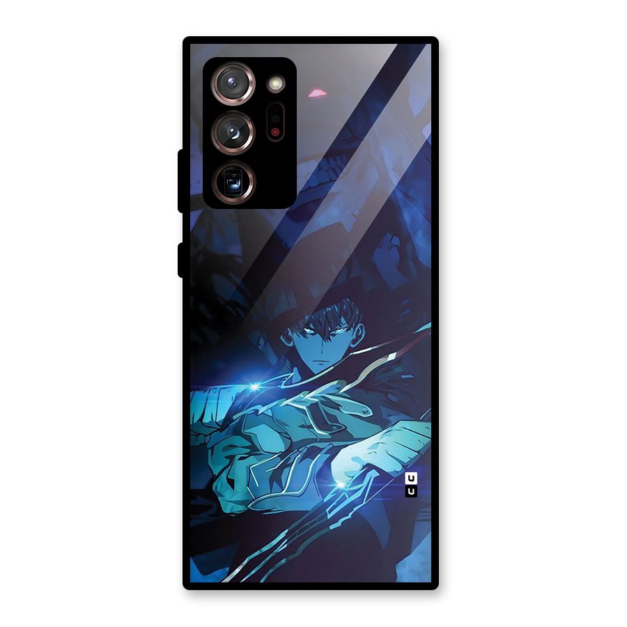 Jinwoo Fighting Mode Glass Back Case for Galaxy Note 20 Ultra