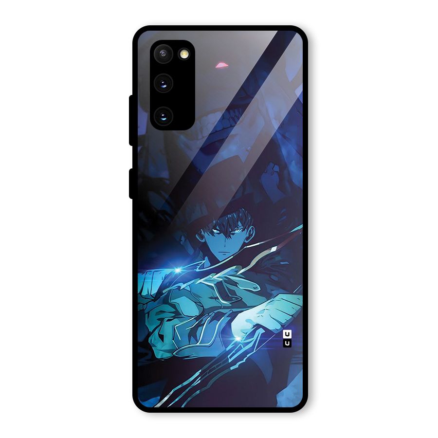 Jinwoo Fighting Mode Glass Back Case for Galaxy S20 FE 5G