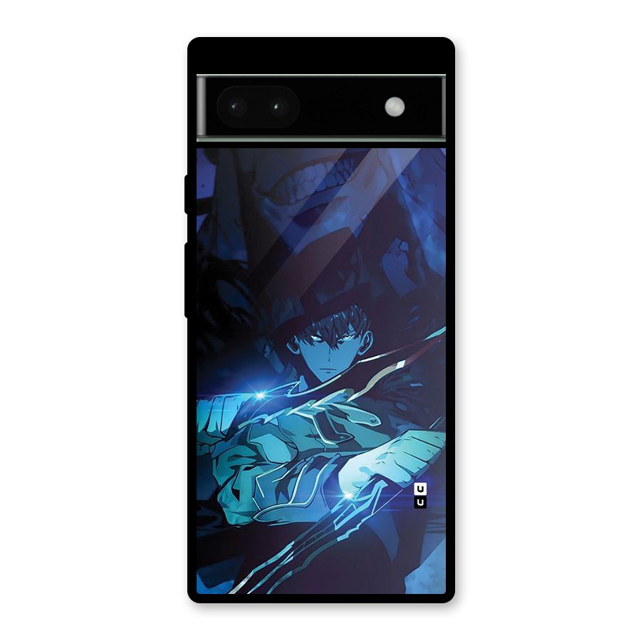 Jinwoo Fighting Mode Glass Back Case for Google Pixel 6a
