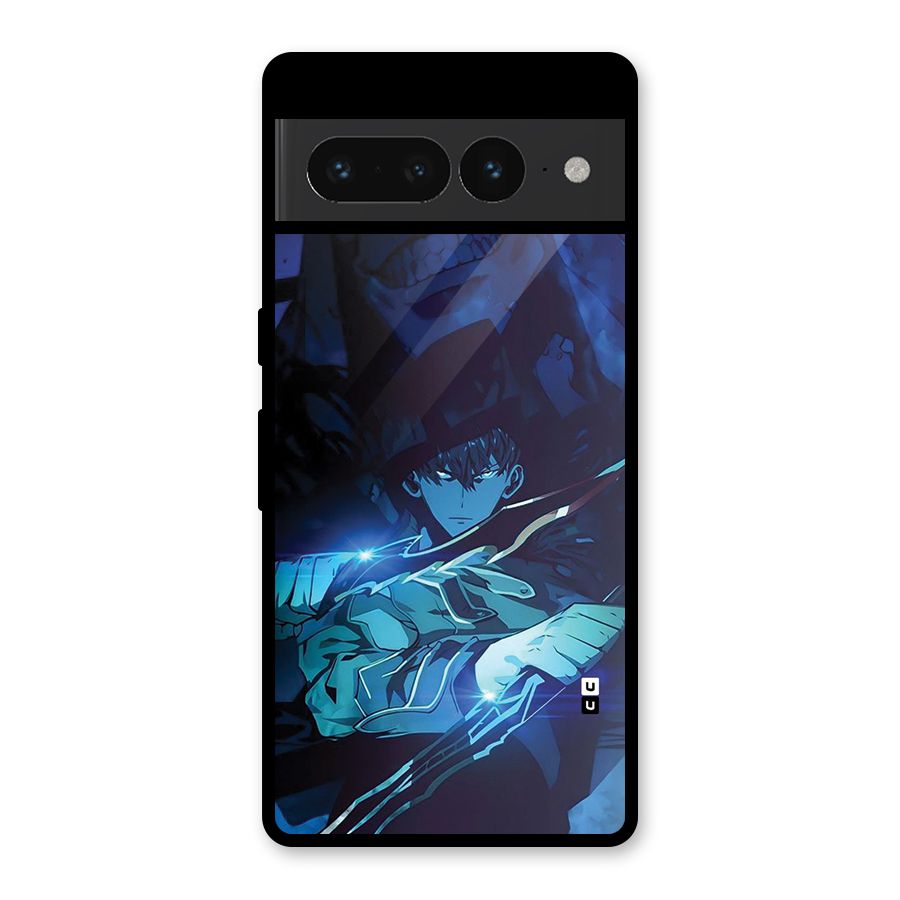 Jinwoo Fighting Mode Glass Back Case for Google Pixel 7 Pro