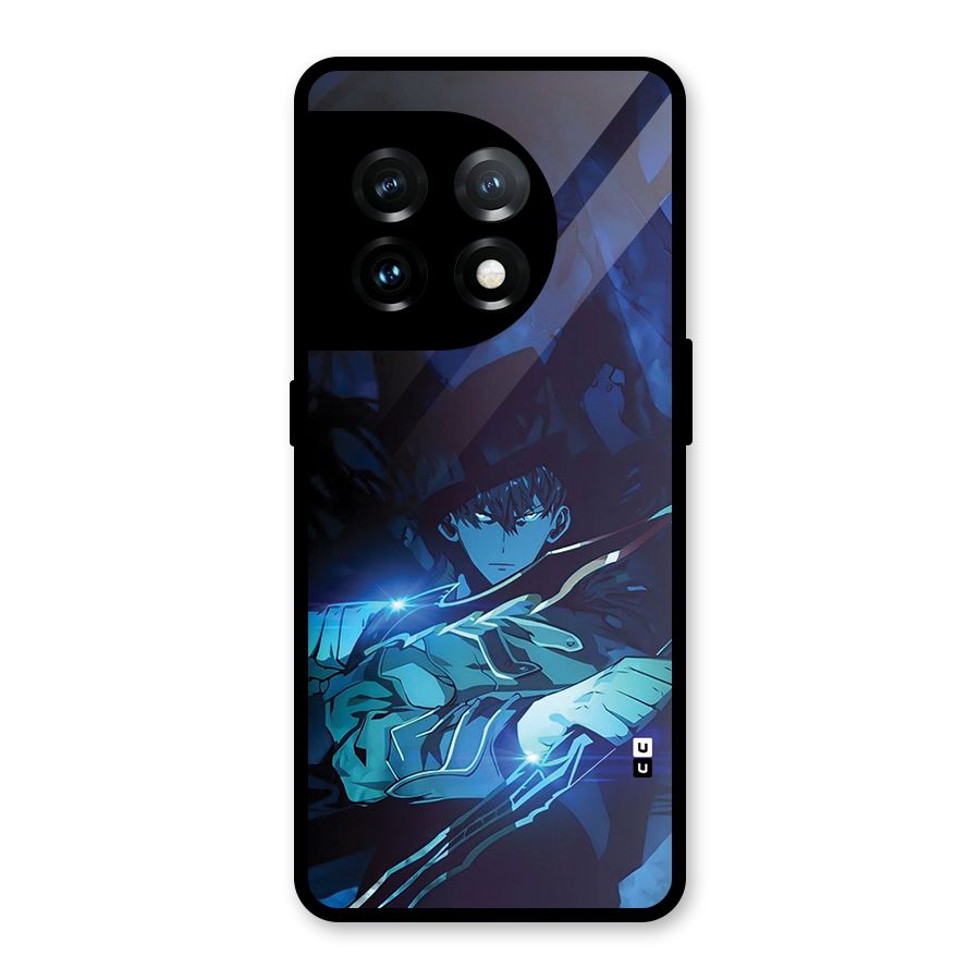 Jinwoo Fighting Mode Glass Back Case for OnePlus 11
