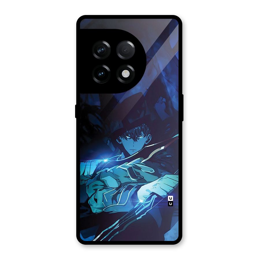 Jinwoo Fighting Mode Glass Back Case for OnePlus 11R