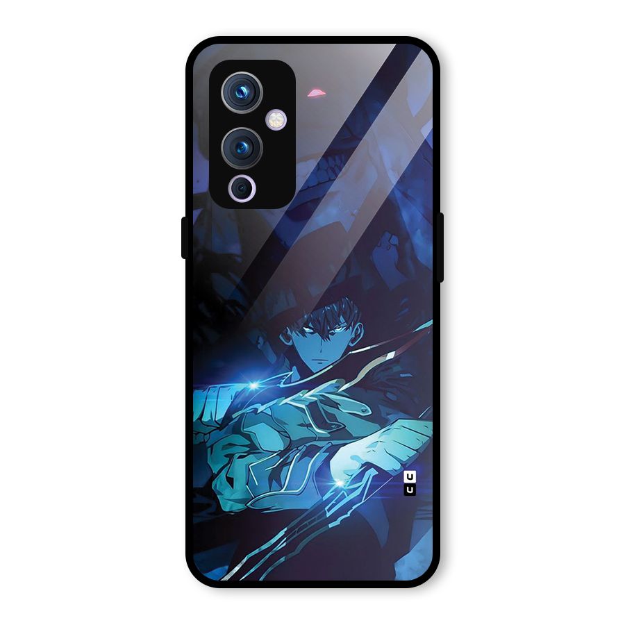 Jinwoo Fighting Mode Glass Back Case for OnePlus 9