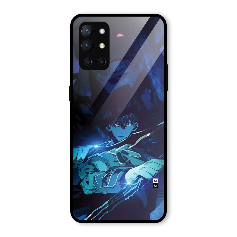 Jinwoo Fighting Mode Glass Back Case for OnePlus 9R