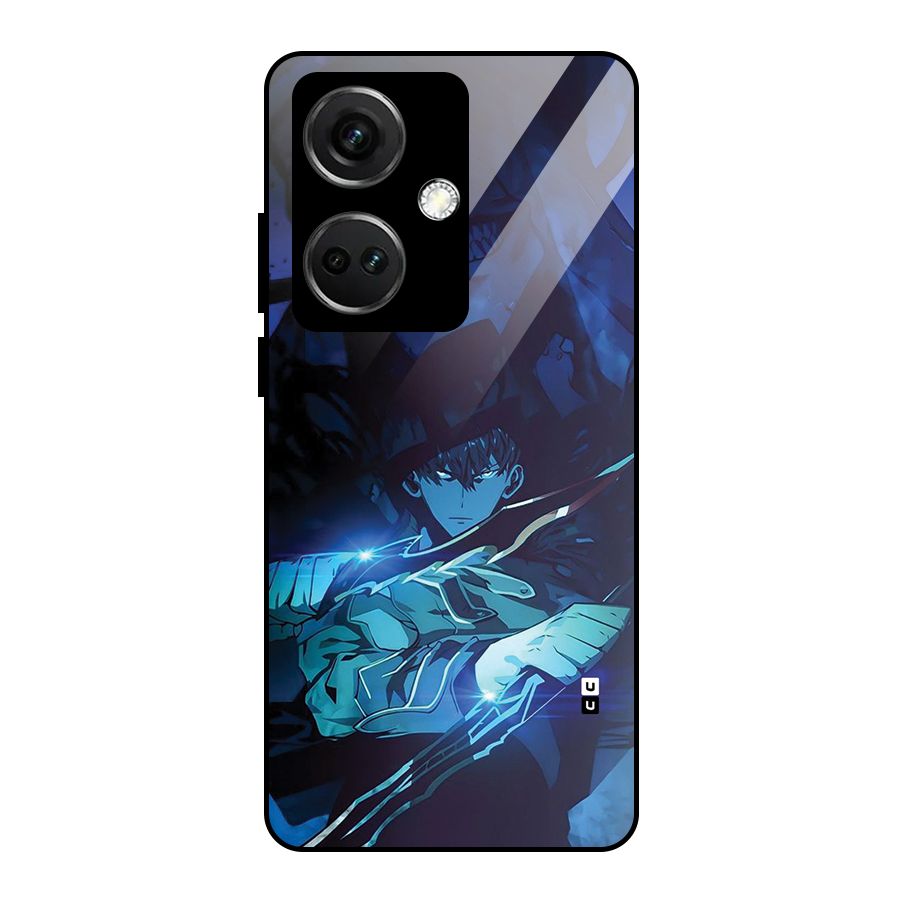 Jinwoo Fighting Mode Glass Back Case for OnePlus Nord CE 3 5G