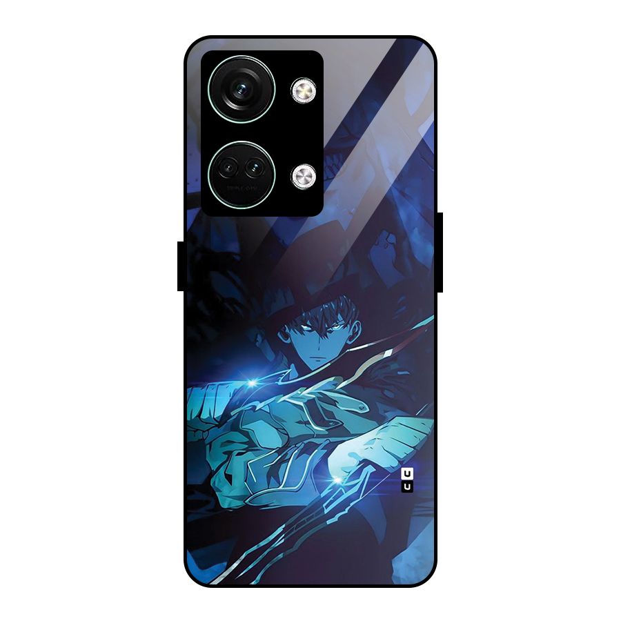 Jinwoo Fighting Mode Glass Back Case for Oneplus Nord 3