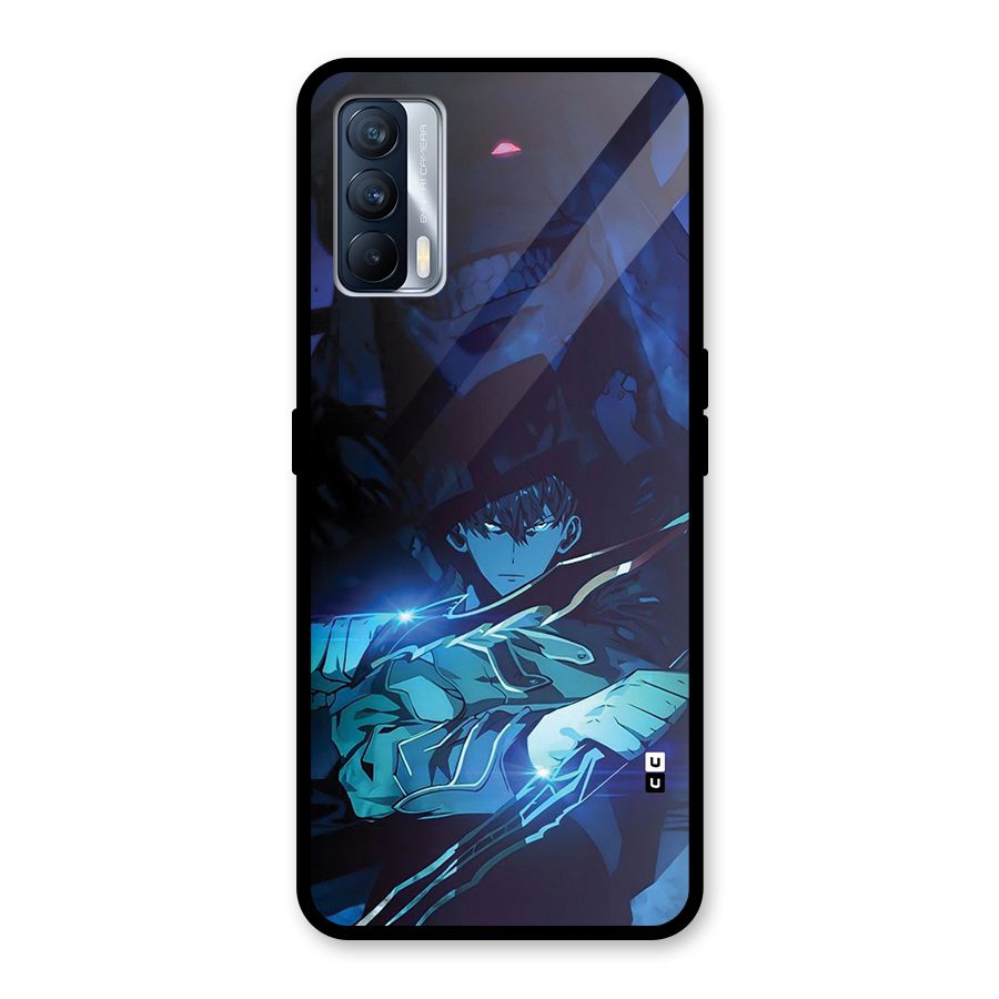 Jinwoo Fighting Mode Glass Back Case for Realme X7