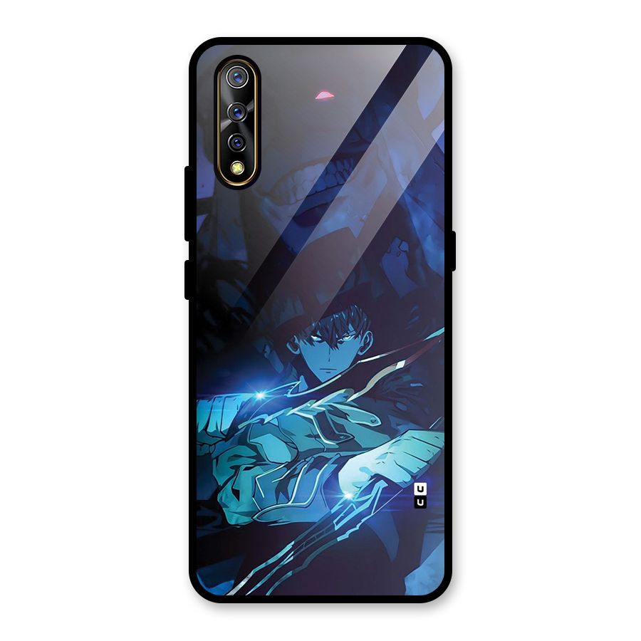 Jinwoo Fighting Mode Glass Back Case for Vivo S1