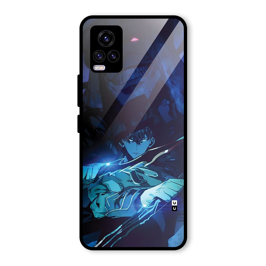 Jinwoo Fighting Mode Glass Back Case for Vivo V20