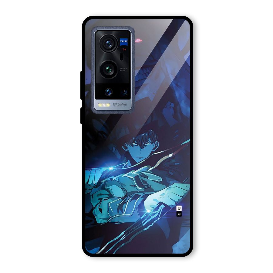 Jinwoo Fighting Mode Glass Back Case for Vivo X60 Pro Plus