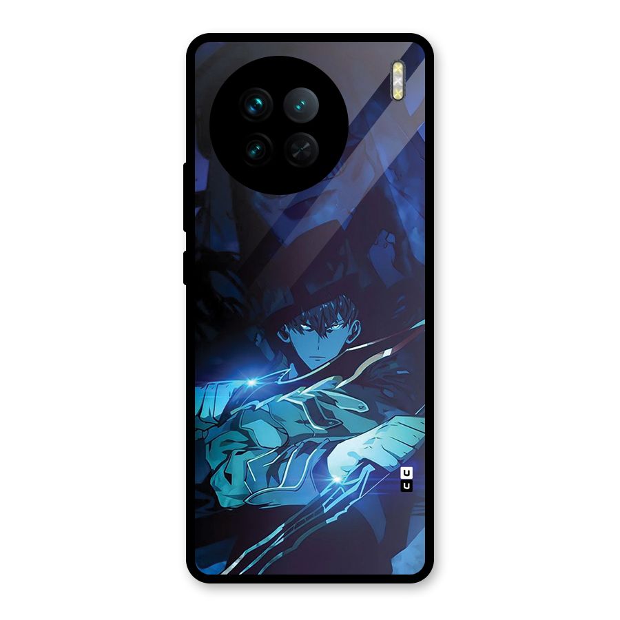 Jinwoo Fighting Mode Glass Back Case for Vivo X90