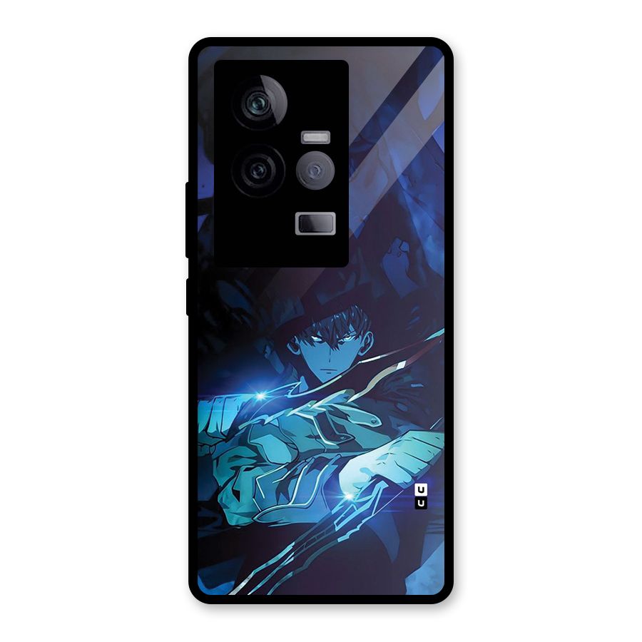 Jinwoo Fighting Mode Glass Back Case for Vivo iQOO 11 5G