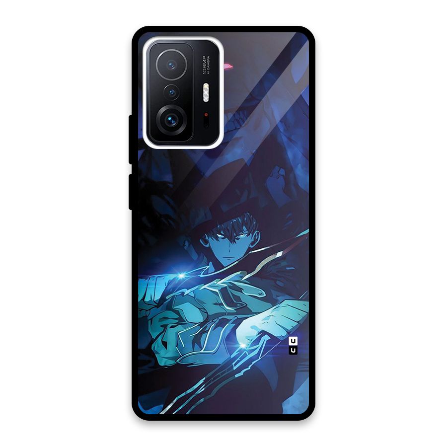 Jinwoo Fighting Mode Glass Back Case for Xiaomi 11T Pro