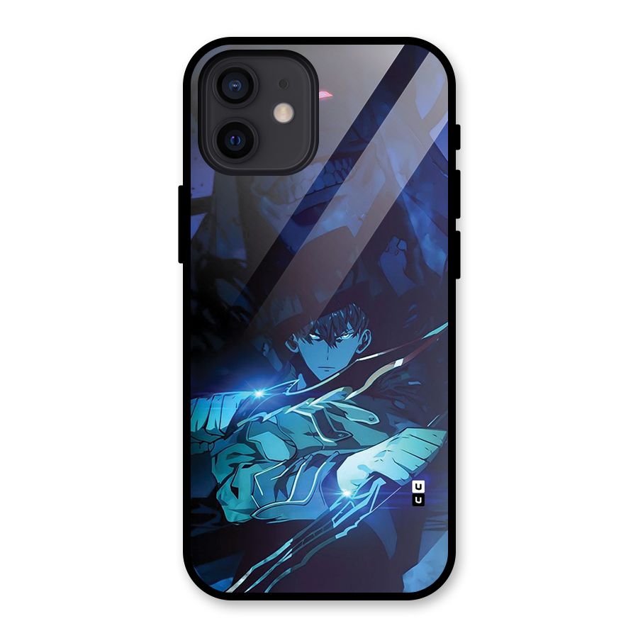 Jinwoo Fighting Mode Glass Back Case for iPhone 12