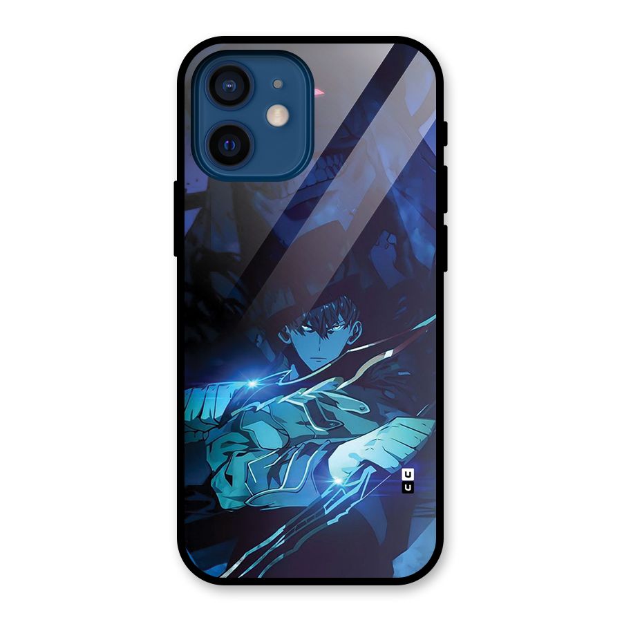 Jinwoo Fighting Mode Glass Back Case for iPhone 12 Mini