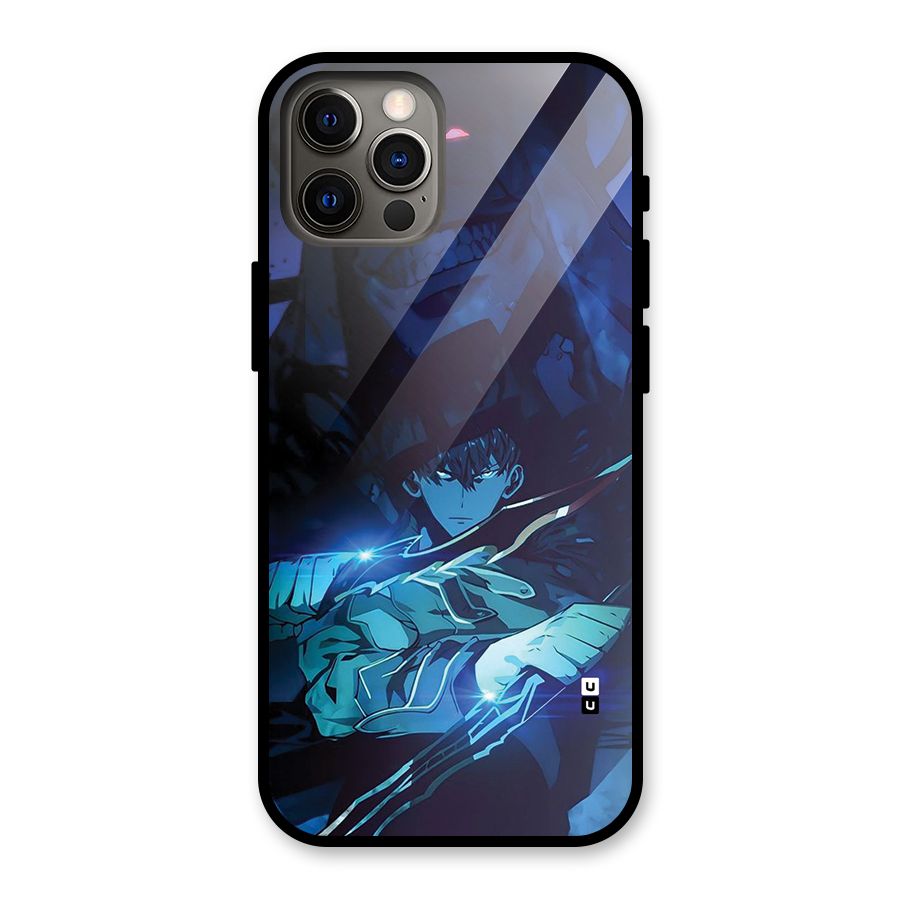 Jinwoo Fighting Mode Glass Back Case for iPhone 12 Pro