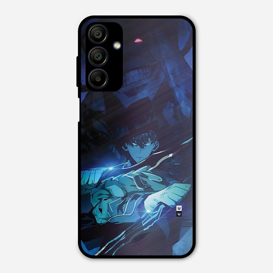 Jinwoo Fighting Mode Metal Back Case for Galaxy A15 5G