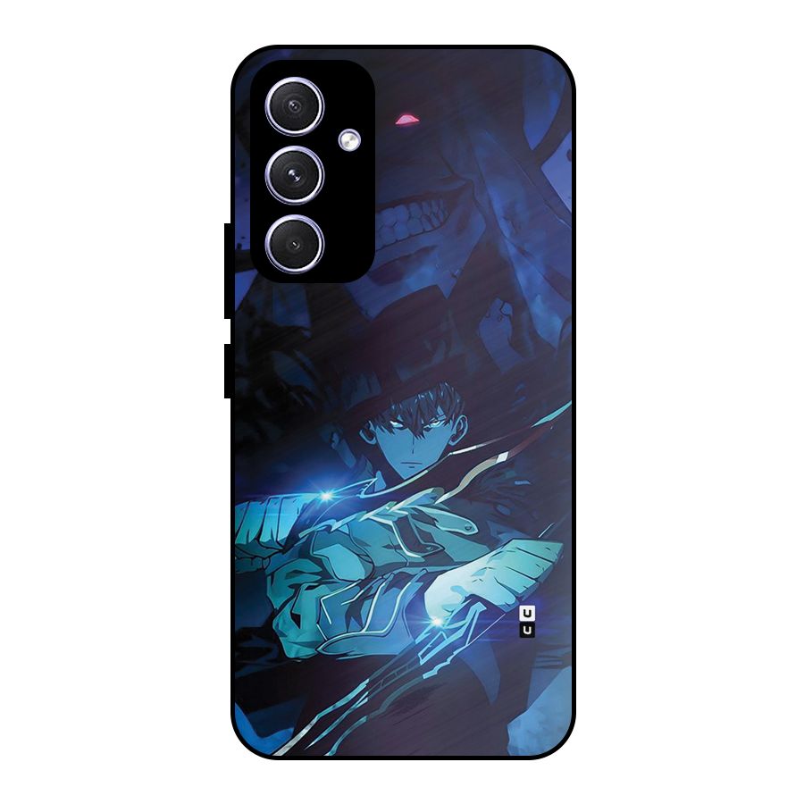 Jinwoo Fighting Mode Metal Back Case for Galaxy A54