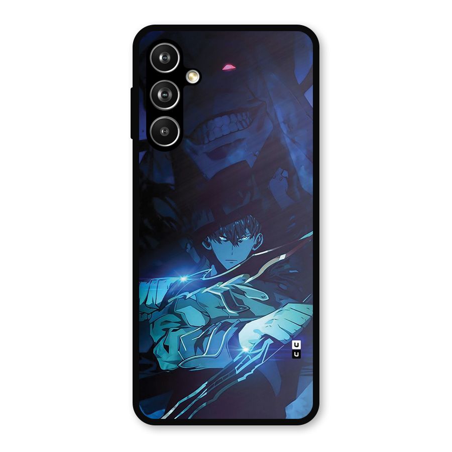 Jinwoo Fighting Mode Metal Back Case for Galaxy F54