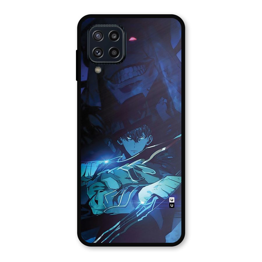 Jinwoo Fighting Mode Metal Back Case for Galaxy M32