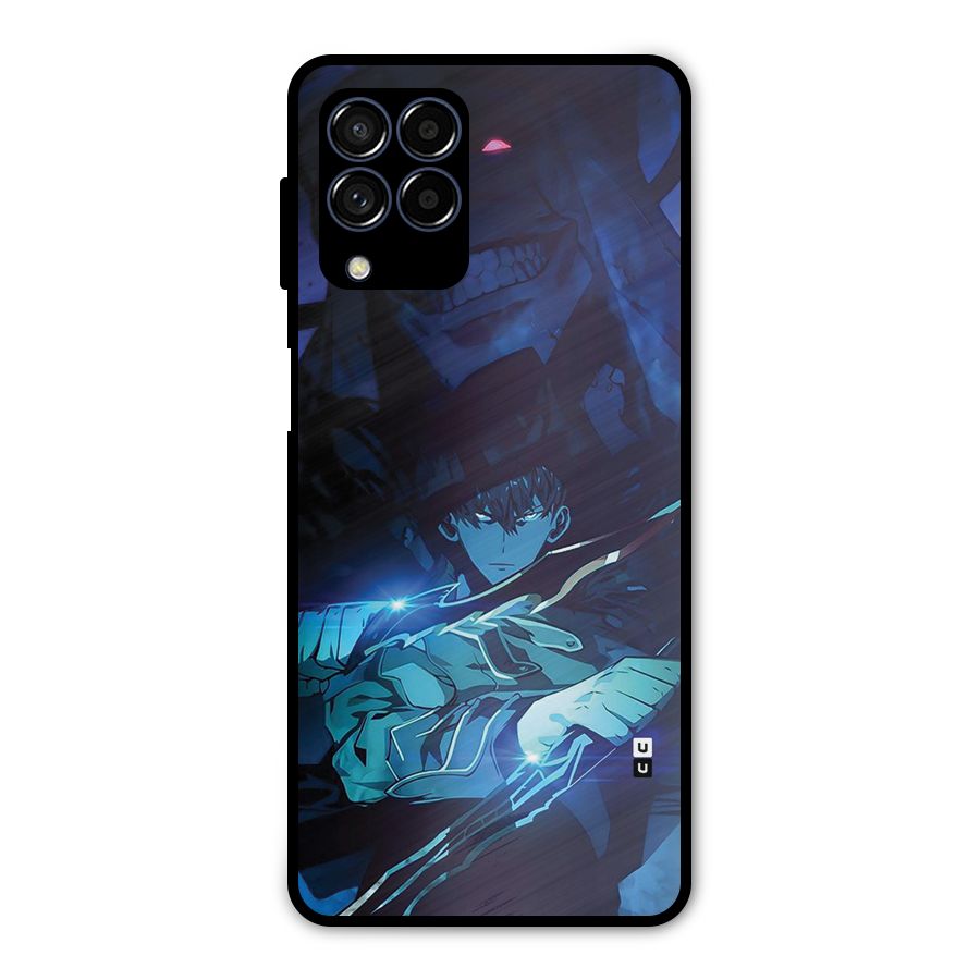 Jinwoo Fighting Mode Metal Back Case for Galaxy M53 5G