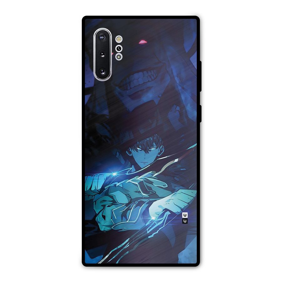Jinwoo Fighting Mode Metal Back Case for Galaxy Note 10 Plus