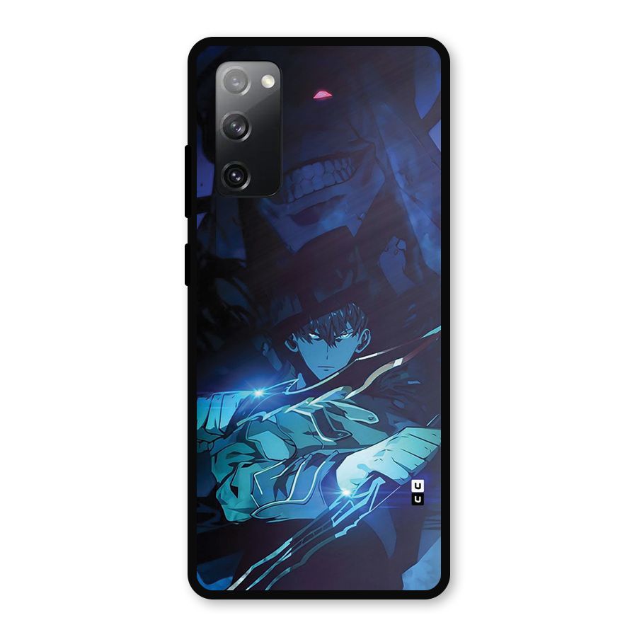 Jinwoo Fighting Mode Metal Back Case for Galaxy S20 FE 5G