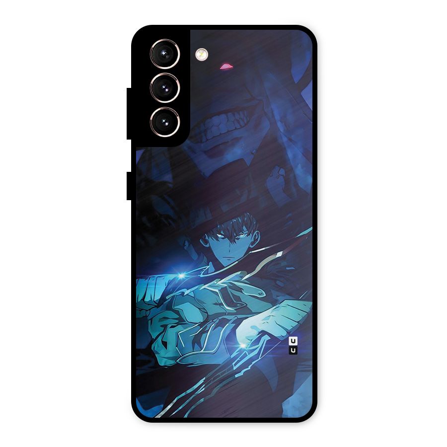 Jinwoo Fighting Mode Metal Back Case for Galaxy S21 5G